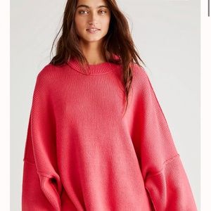 Free People Easy Street tunic size small pink